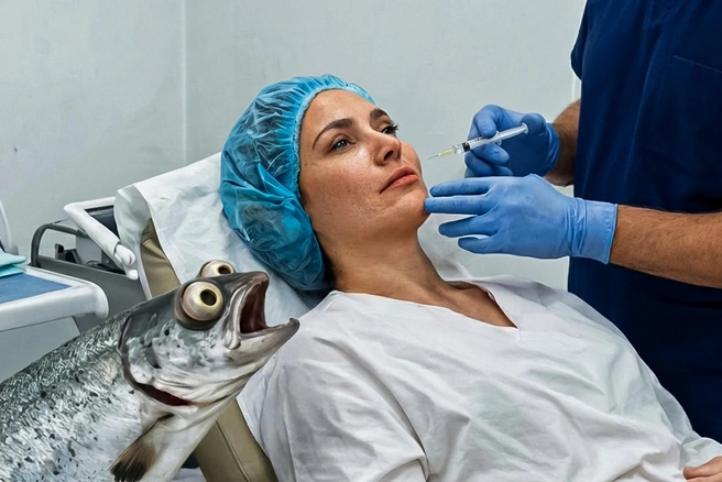 Россиянки стали активно вкалывать себе в лицо сперму лосося