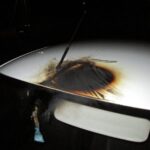 В Урюпинске мужчина пытался сжечь машину бывшей жены, но был задержан