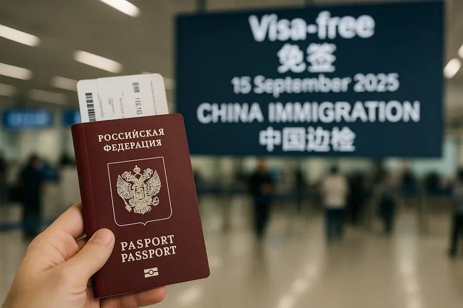 Россия и Китай хотят продлить безвизовый режим