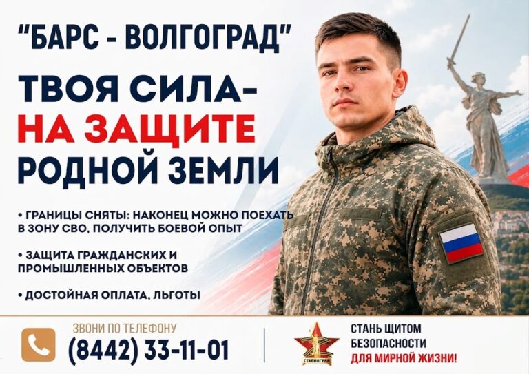 «Барс-Волгоград»: границы сняты — время защищать родную землю