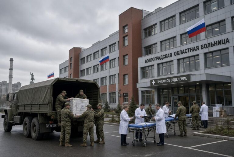 В Волгоградской области больницы готовят к работе в режиме тыловых госпиталей
